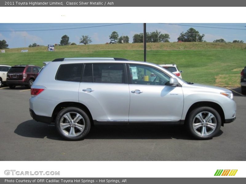 Classic Silver Metallic / Ash 2011 Toyota Highlander Limited