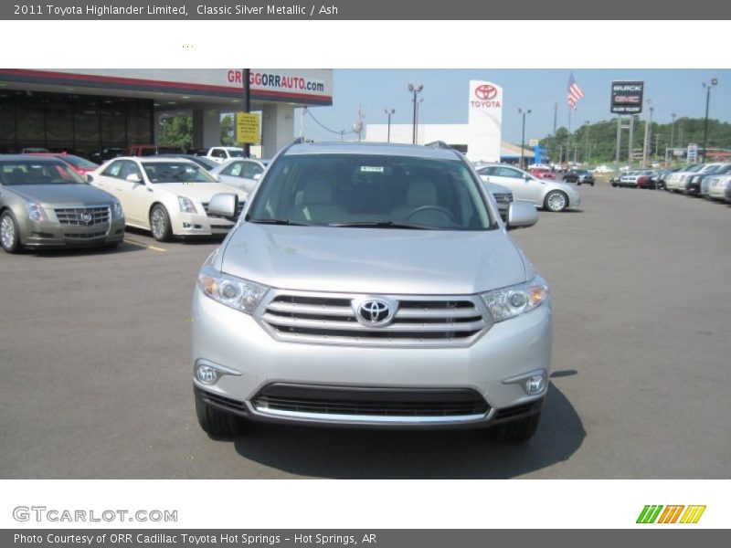 Classic Silver Metallic / Ash 2011 Toyota Highlander Limited