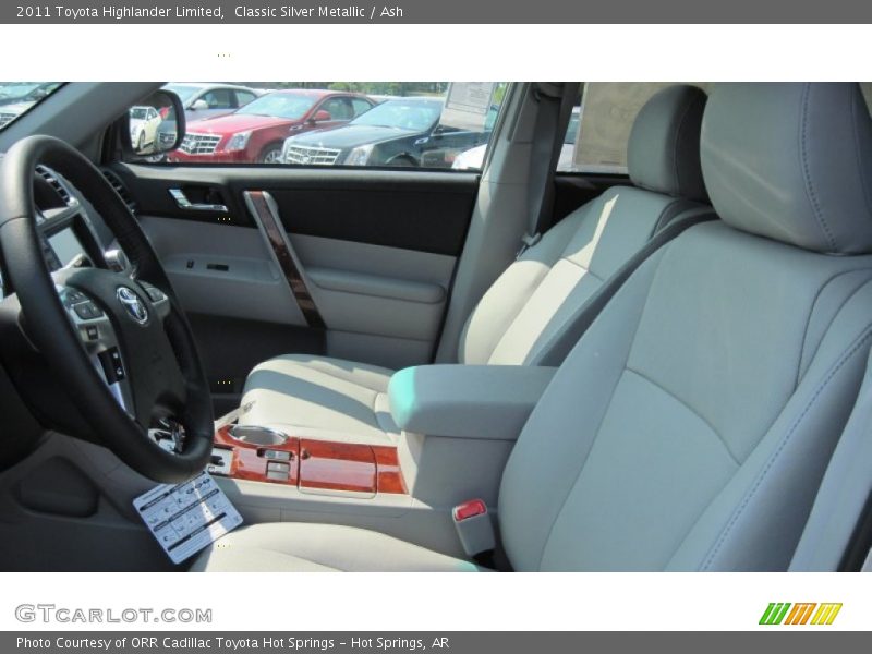 Classic Silver Metallic / Ash 2011 Toyota Highlander Limited