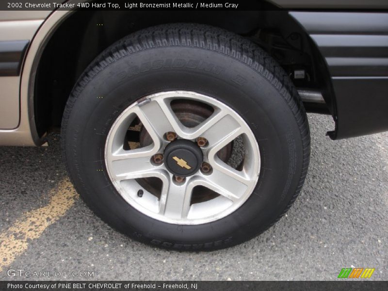  2002 Tracker 4WD Hard Top Wheel