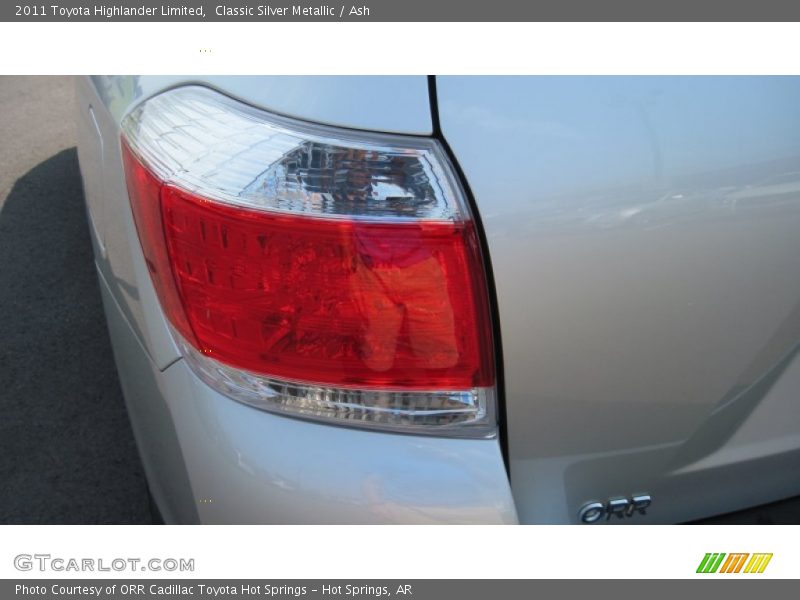 Classic Silver Metallic / Ash 2011 Toyota Highlander Limited
