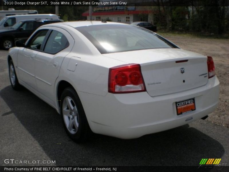 Stone White / Dark Slate Gray/Light Slate Gray 2010 Dodge Charger SXT