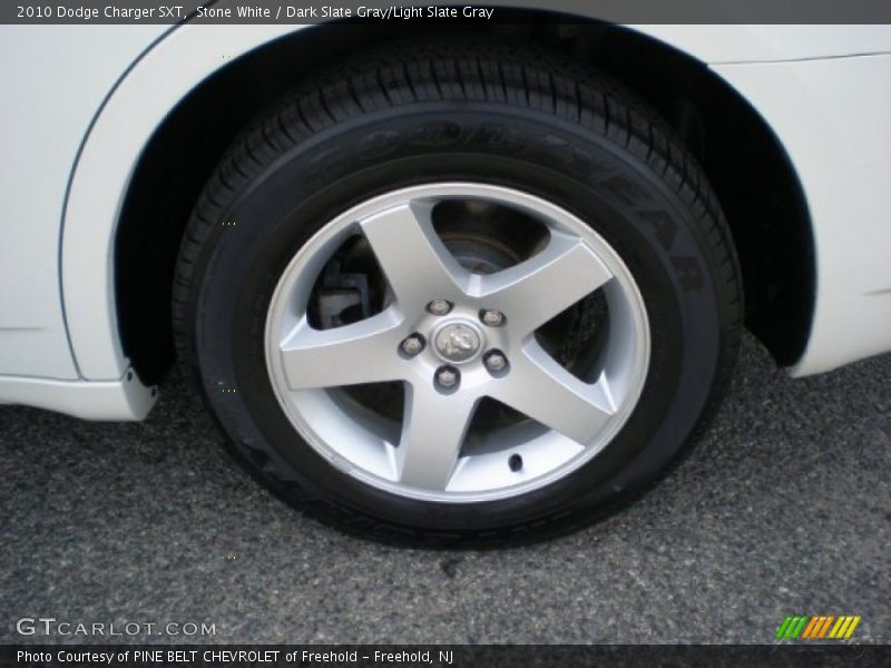Stone White / Dark Slate Gray/Light Slate Gray 2010 Dodge Charger SXT