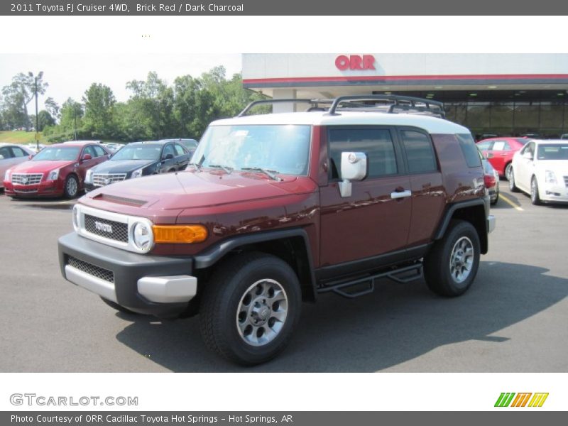 Brick Red / Dark Charcoal 2011 Toyota FJ Cruiser 4WD