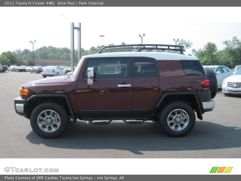 Brick Red / Dark Charcoal 2011 Toyota FJ Cruiser 4WD