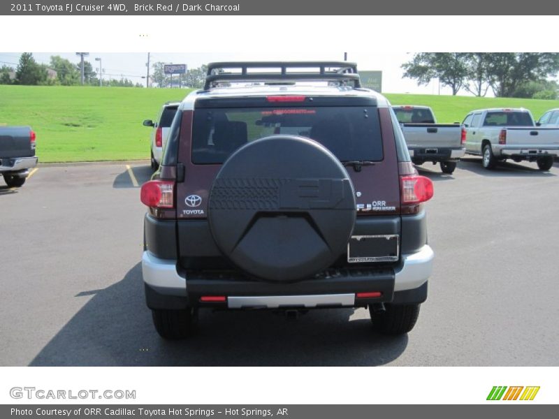Brick Red / Dark Charcoal 2011 Toyota FJ Cruiser 4WD