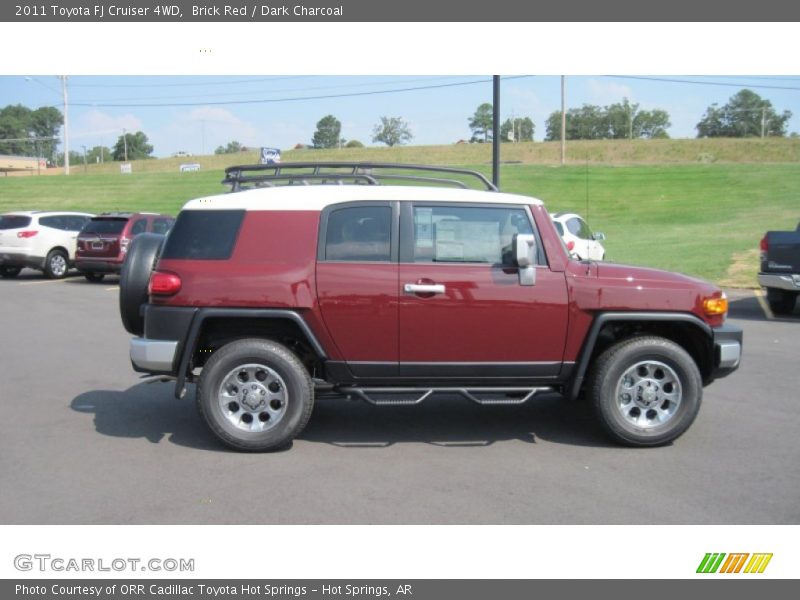 Brick Red / Dark Charcoal 2011 Toyota FJ Cruiser 4WD