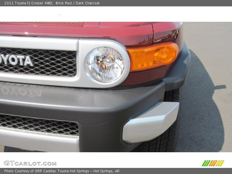 Brick Red / Dark Charcoal 2011 Toyota FJ Cruiser 4WD