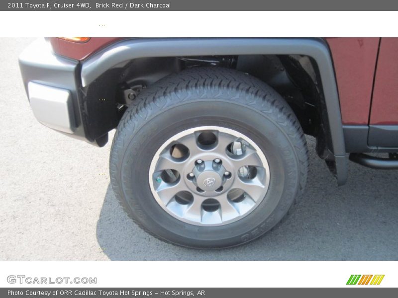 Brick Red / Dark Charcoal 2011 Toyota FJ Cruiser 4WD