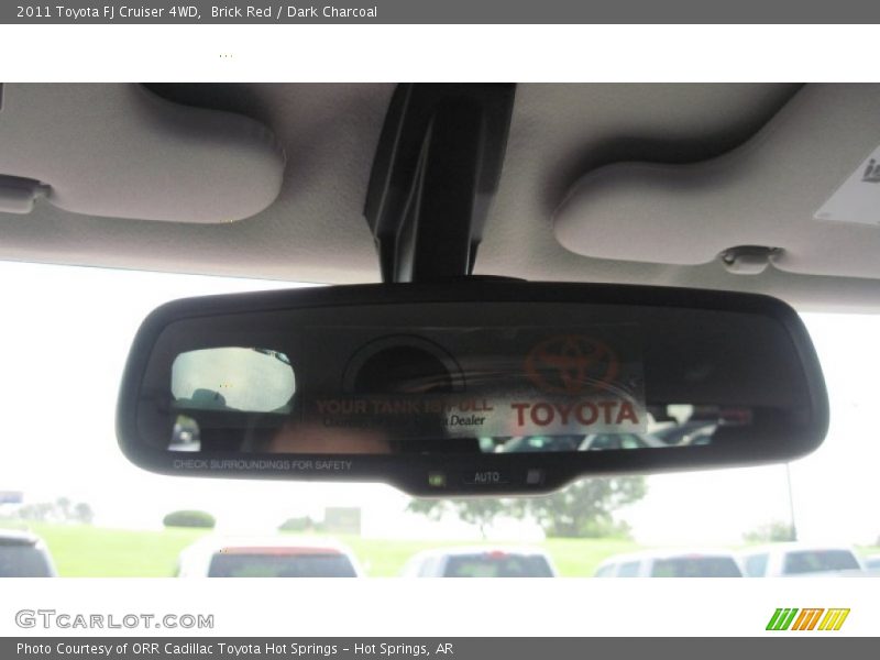 Brick Red / Dark Charcoal 2011 Toyota FJ Cruiser 4WD