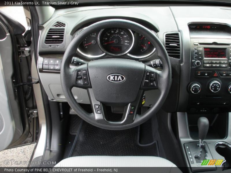 Titanium Silver / Gray 2011 Kia Sorento LX