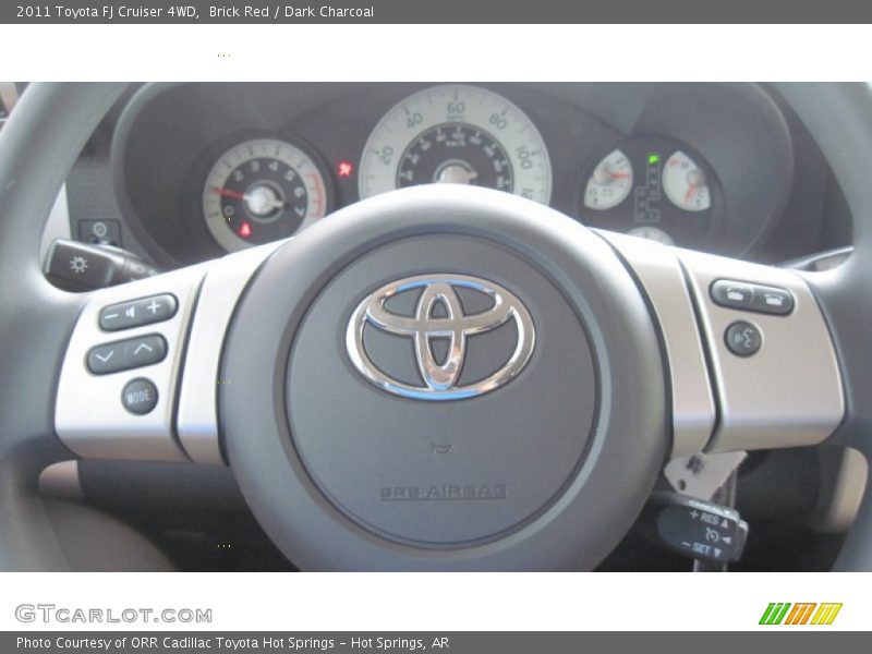 Brick Red / Dark Charcoal 2011 Toyota FJ Cruiser 4WD