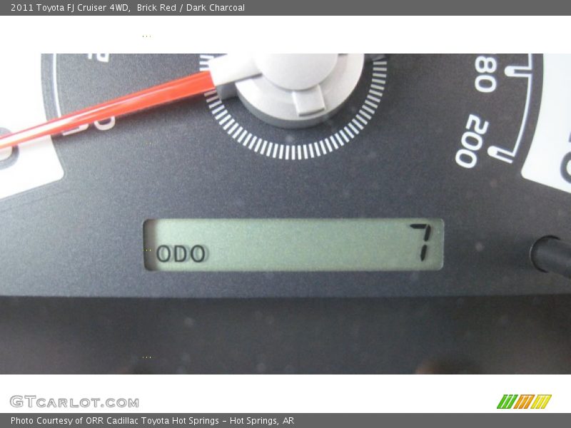 Brick Red / Dark Charcoal 2011 Toyota FJ Cruiser 4WD