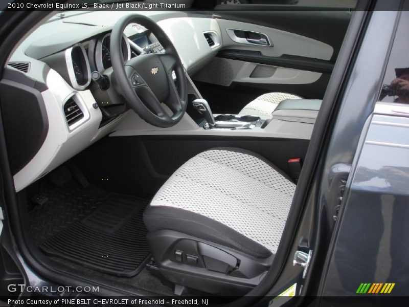 Black / Jet Black/Light Titanium 2010 Chevrolet Equinox LS