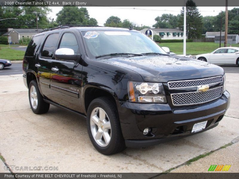 Black / Ebony 2008 Chevrolet Tahoe LTZ 4x4