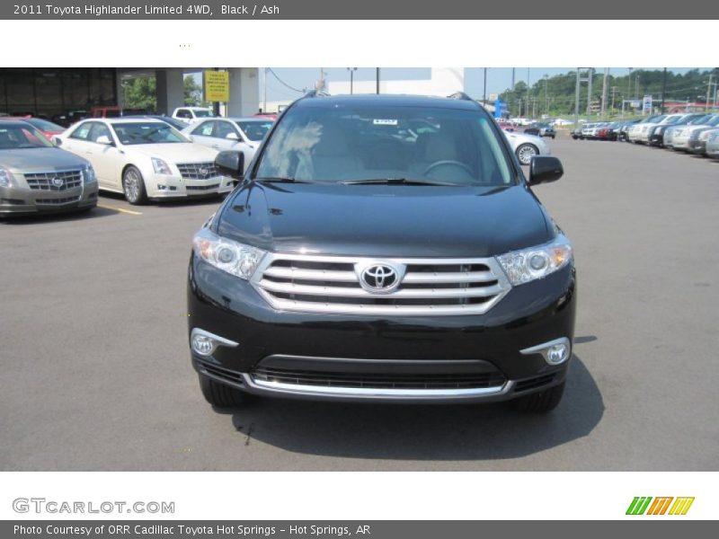 Black / Ash 2011 Toyota Highlander Limited 4WD
