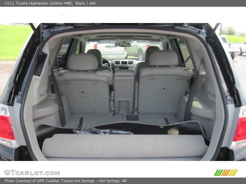 Black / Ash 2011 Toyota Highlander Limited 4WD