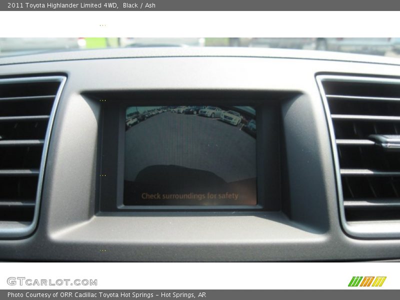 Black / Ash 2011 Toyota Highlander Limited 4WD