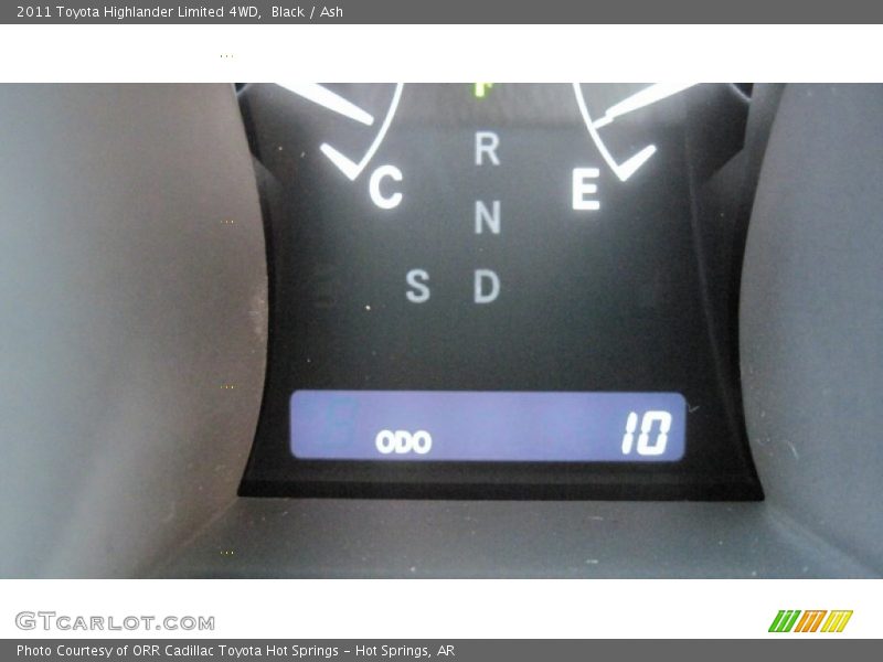 Black / Ash 2011 Toyota Highlander Limited 4WD