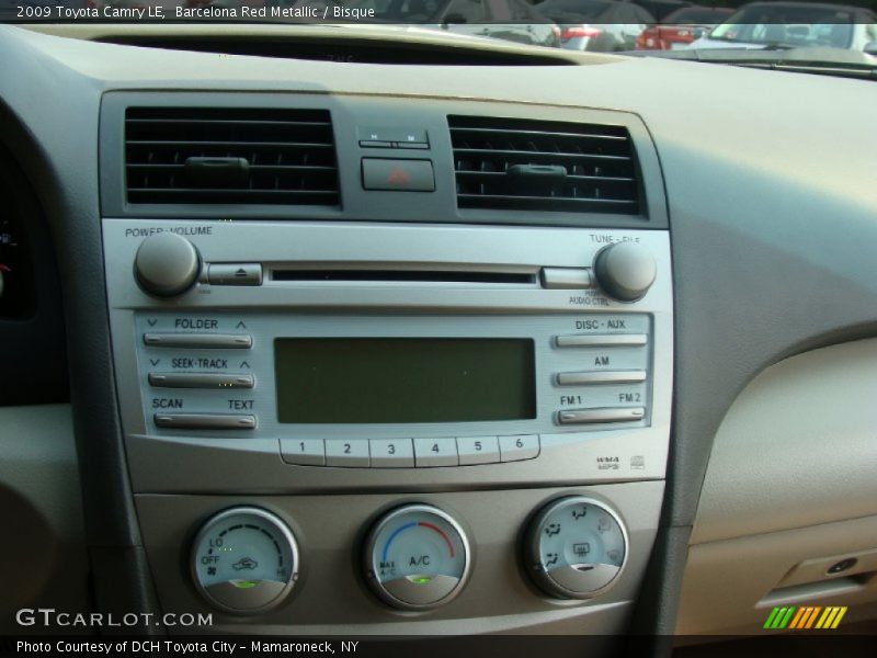 Barcelona Red Metallic / Bisque 2009 Toyota Camry LE
