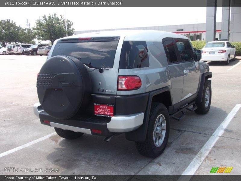 Silver Fresco Metallic / Dark Charcoal 2011 Toyota FJ Cruiser 4WD