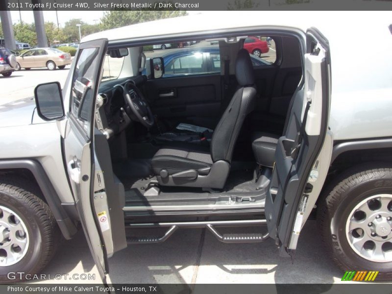 Silver Fresco Metallic / Dark Charcoal 2011 Toyota FJ Cruiser 4WD