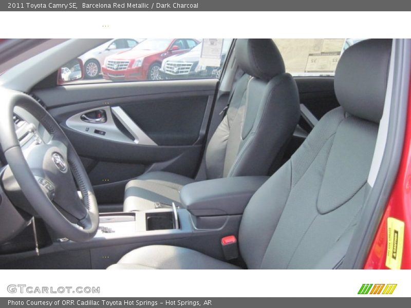 Barcelona Red Metallic / Dark Charcoal 2011 Toyota Camry SE