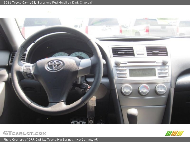 Barcelona Red Metallic / Dark Charcoal 2011 Toyota Camry SE