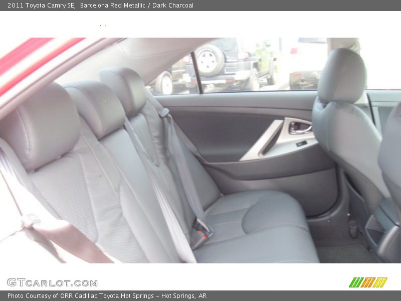 Barcelona Red Metallic / Dark Charcoal 2011 Toyota Camry SE