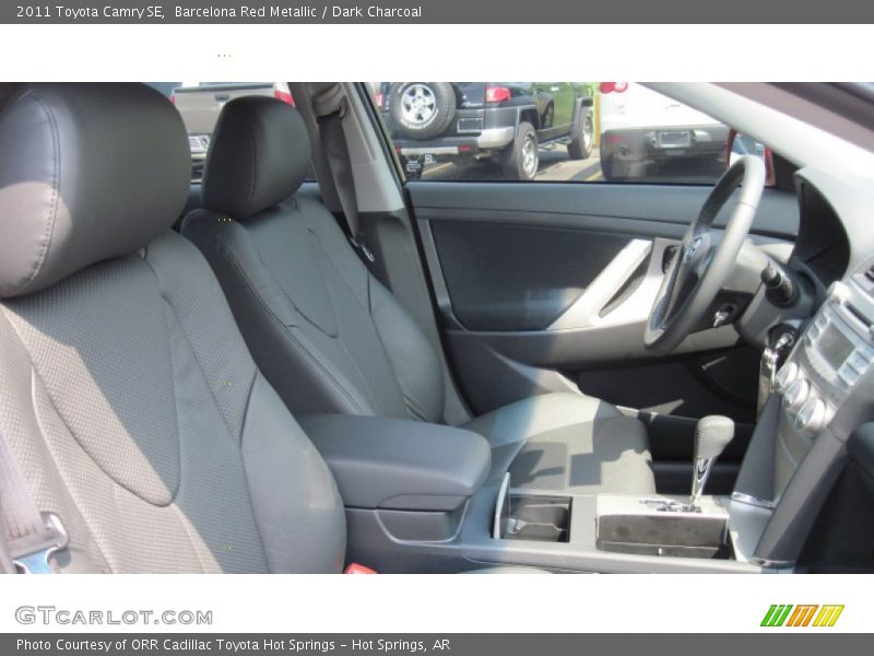 Barcelona Red Metallic / Dark Charcoal 2011 Toyota Camry SE