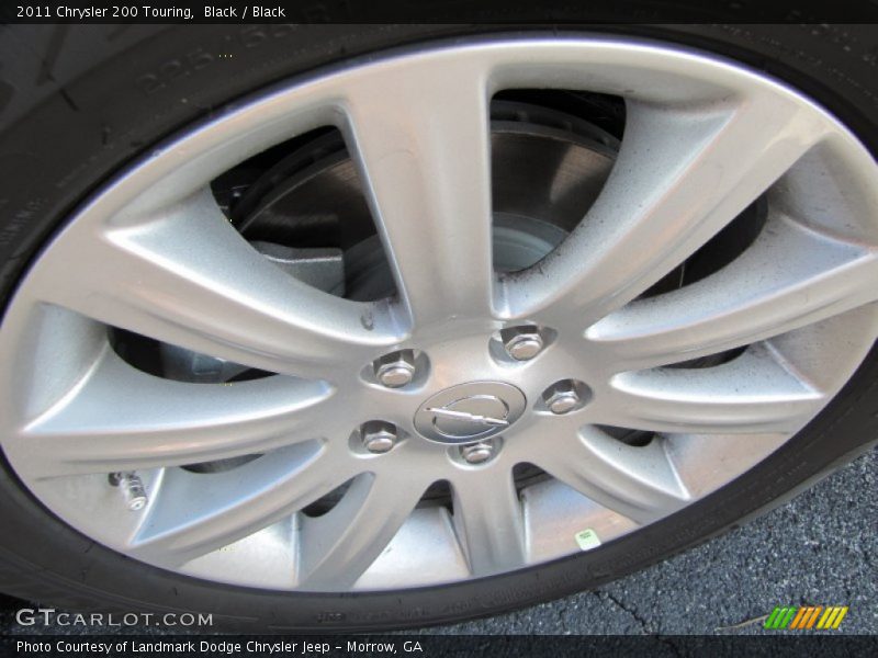 Black / Black 2011 Chrysler 200 Touring