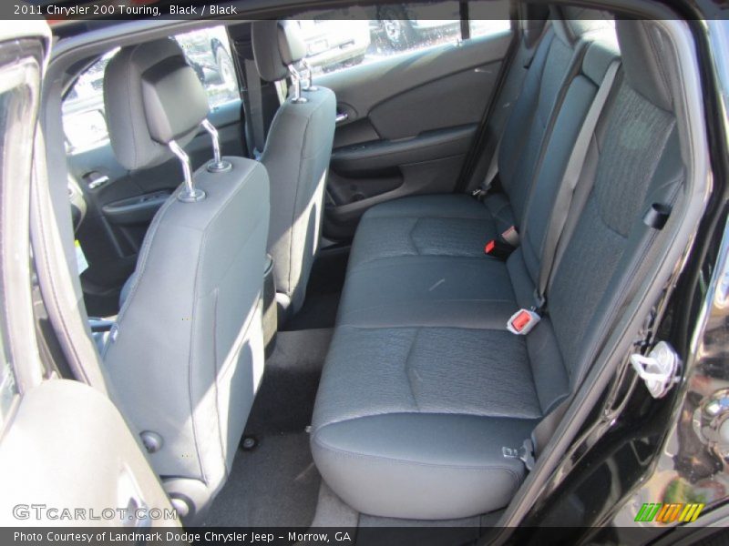 Black / Black 2011 Chrysler 200 Touring