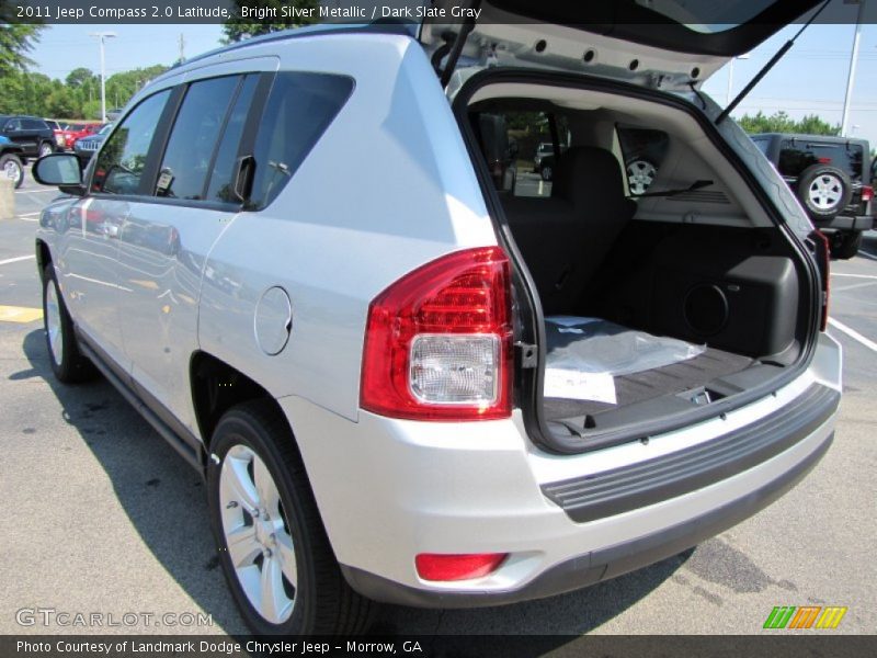 Bright Silver Metallic / Dark Slate Gray 2011 Jeep Compass 2.0 Latitude