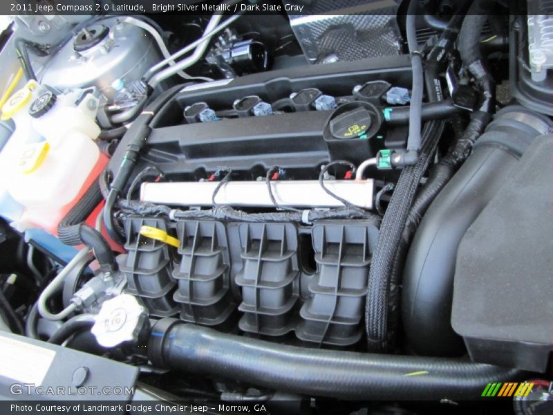 Bright Silver Metallic / Dark Slate Gray 2011 Jeep Compass 2.0 Latitude