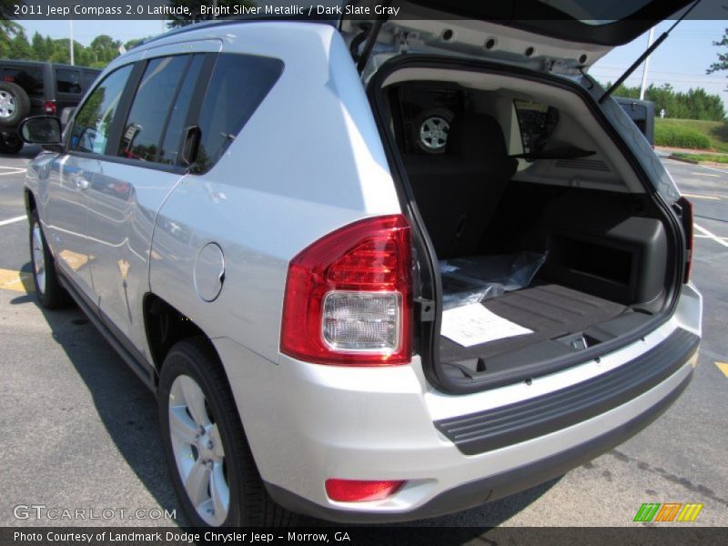 Bright Silver Metallic / Dark Slate Gray 2011 Jeep Compass 2.0 Latitude