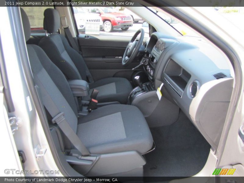 Bright Silver Metallic / Dark Slate Gray 2011 Jeep Compass 2.0 Latitude