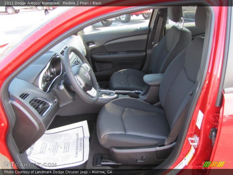 Redline 2 Pearl / Black 2011 Dodge Avenger Mainstreet
