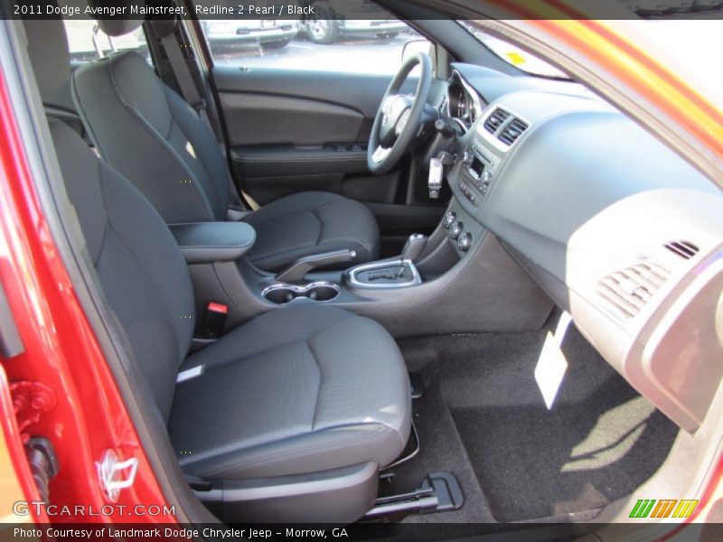 Redline 2 Pearl / Black 2011 Dodge Avenger Mainstreet