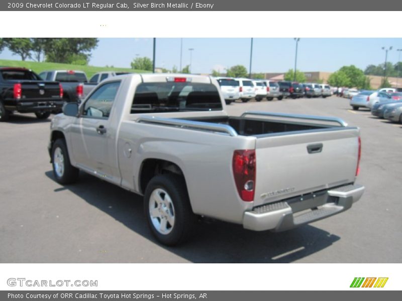 Silver Birch Metallic / Ebony 2009 Chevrolet Colorado LT Regular Cab