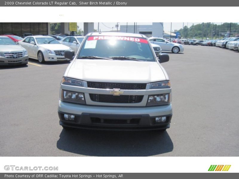 Silver Birch Metallic / Ebony 2009 Chevrolet Colorado LT Regular Cab