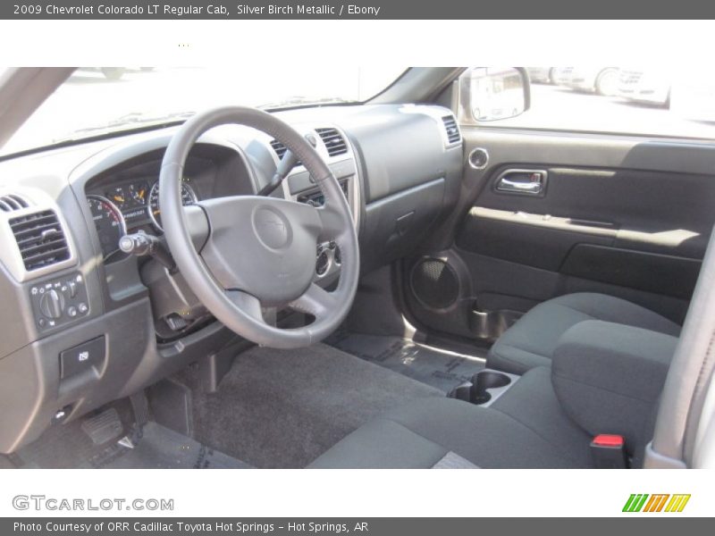 Silver Birch Metallic / Ebony 2009 Chevrolet Colorado LT Regular Cab