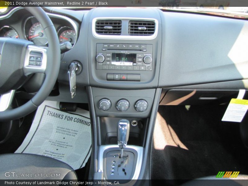 Redline 2 Pearl / Black 2011 Dodge Avenger Mainstreet