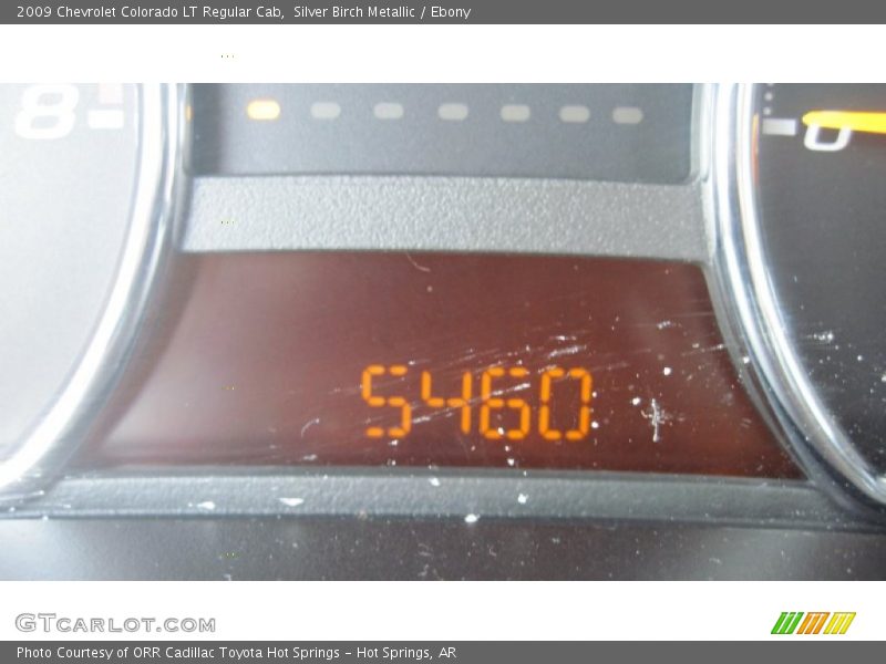 Silver Birch Metallic / Ebony 2009 Chevrolet Colorado LT Regular Cab