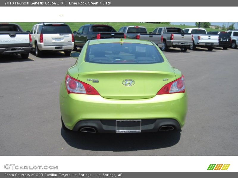 Lime Rock Green / Black 2010 Hyundai Genesis Coupe 2.0T