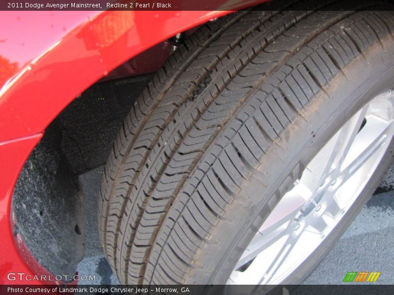 Redline 2 Pearl / Black 2011 Dodge Avenger Mainstreet