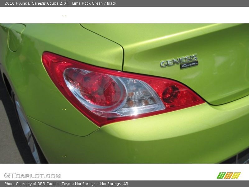 Lime Rock Green / Black 2010 Hyundai Genesis Coupe 2.0T