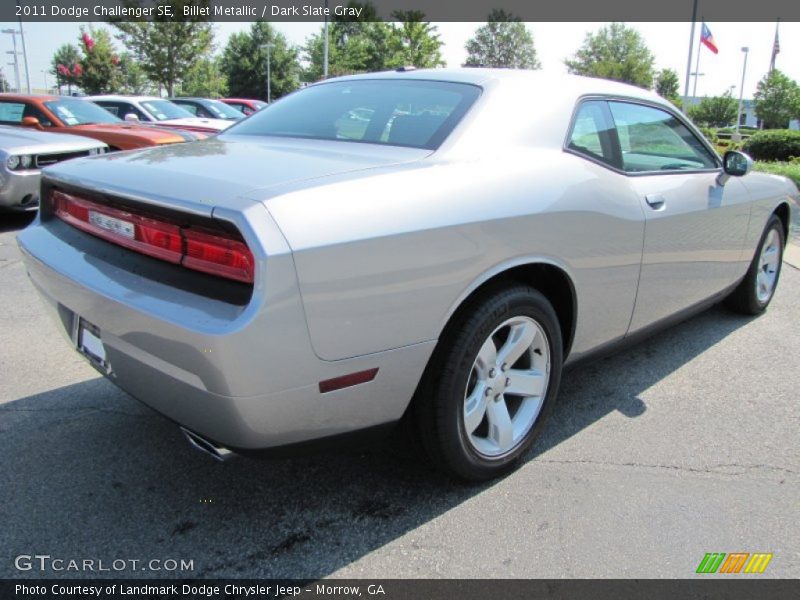 Billet Metallic / Dark Slate Gray 2011 Dodge Challenger SE