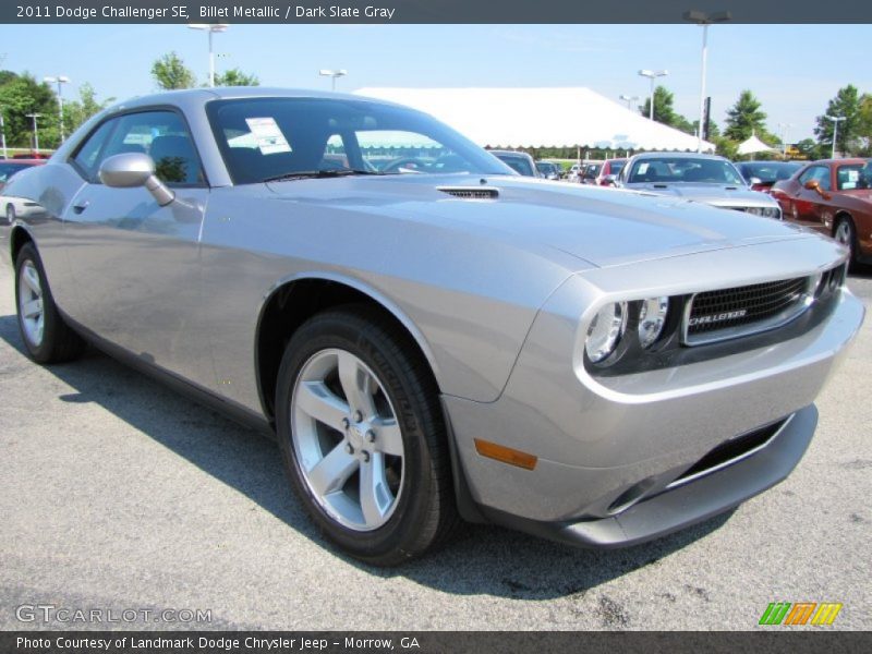 Billet Metallic / Dark Slate Gray 2011 Dodge Challenger SE
