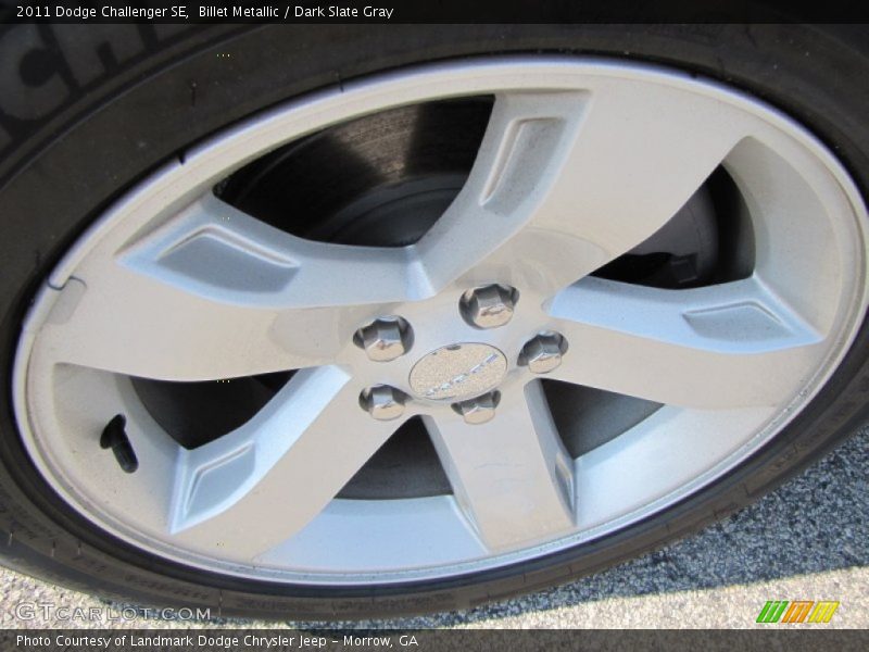 Billet Metallic / Dark Slate Gray 2011 Dodge Challenger SE