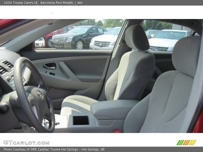 Barcelona Red Metallic / Ash 2009 Toyota Camry LE